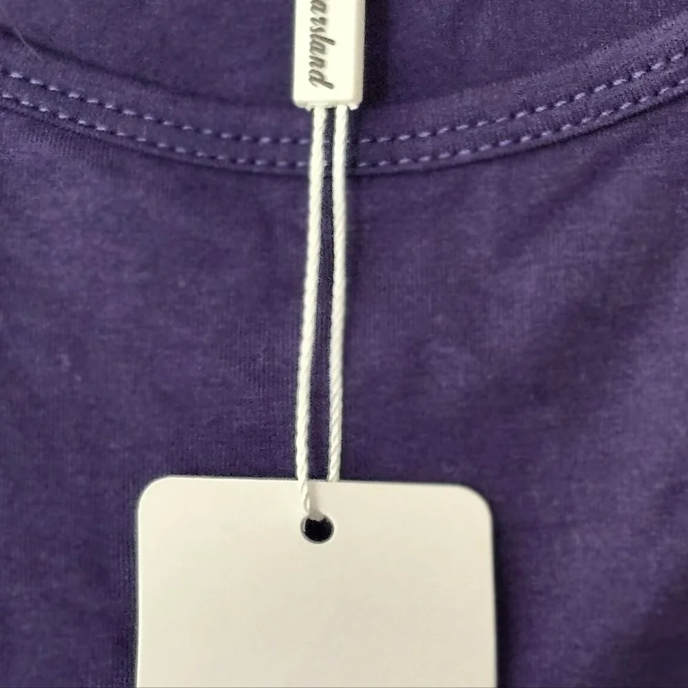 NWT-2 BEARSLAND Stylish Pregnant Maternity Nursing Tank Tops. Black&Blue. Medium - Picture 8 of 16